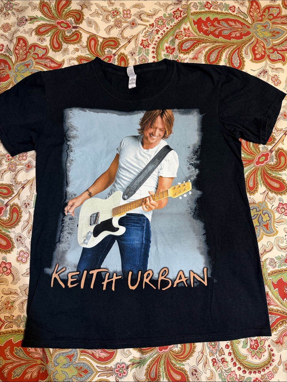 KEITH URBAN Get Closer 2011 World Tour Black T-Shirt